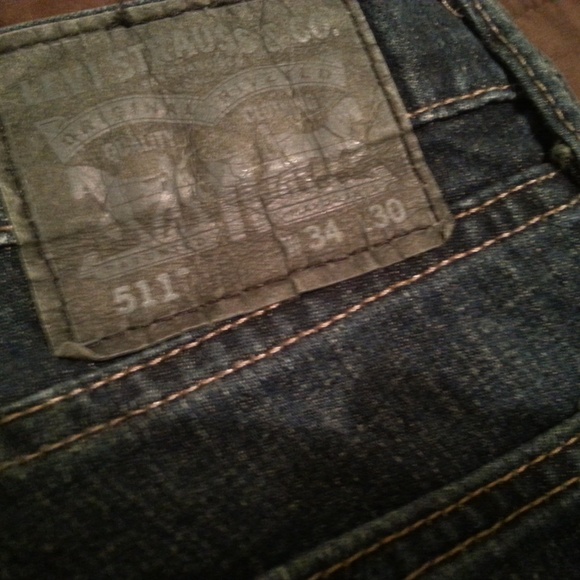 Vintage Y2K Levi's  Red tab / tag denim jeans 34 x 30 - Picture 4 of 4